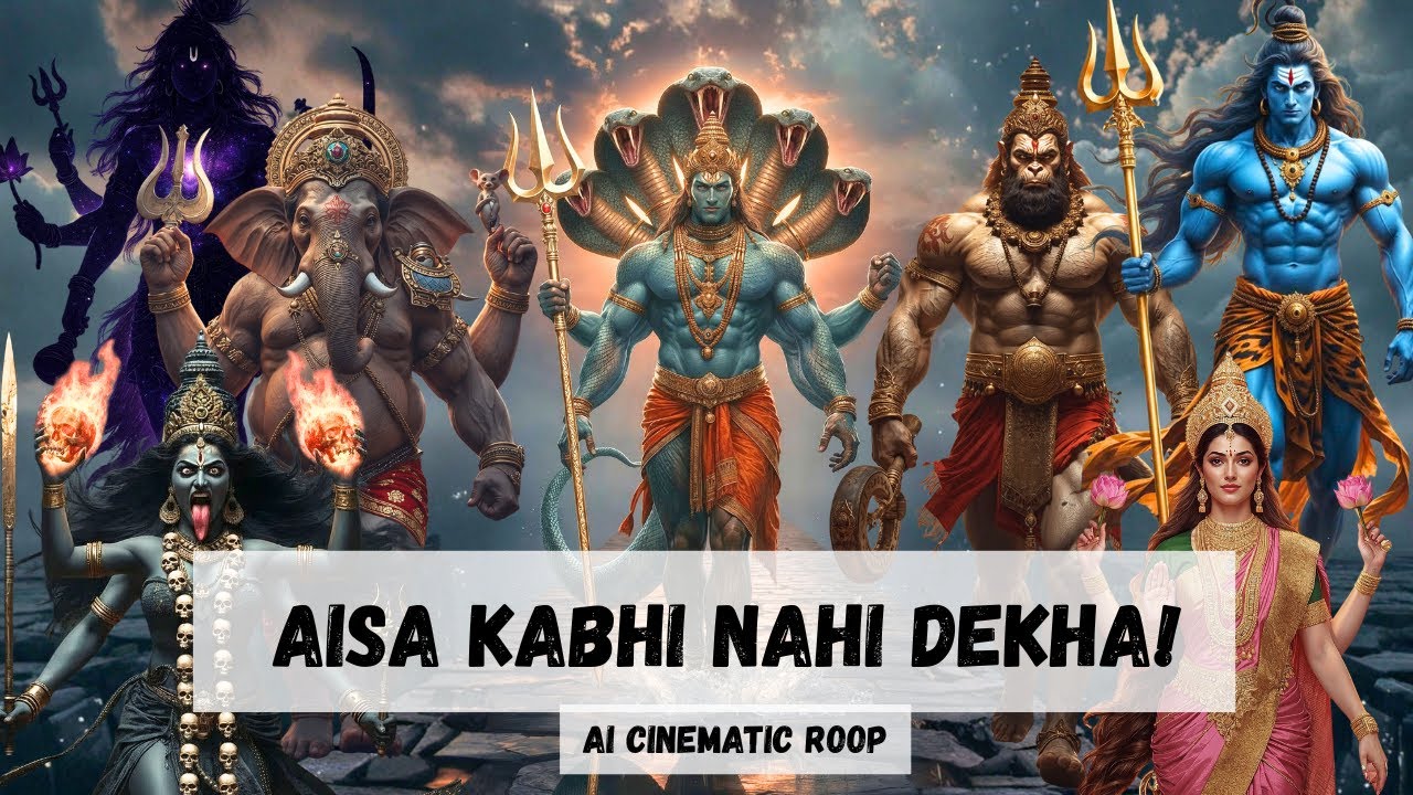 Aapne Devi-Devta Ko Aise Kabhi Nahi Dekha! ⚡ | 30 AI Cinematic Avatars