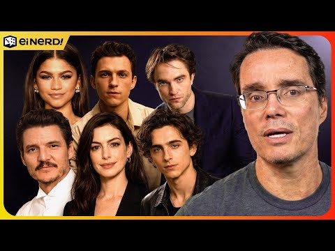 Thumbnail do vídeo: NINGUÉM AGUENTA MAIS - POR QUE HOLLYWOOD TRAZ SEMPRE OS MESMOS ATORES