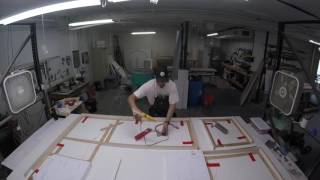 How to Make Concrete Countertops | Setting up the Formwork from Templates