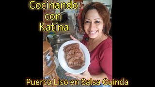 Puerco Liso En Salsa Guinda