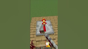 Flush working light switch in Minecraft 🤩 #minecraft