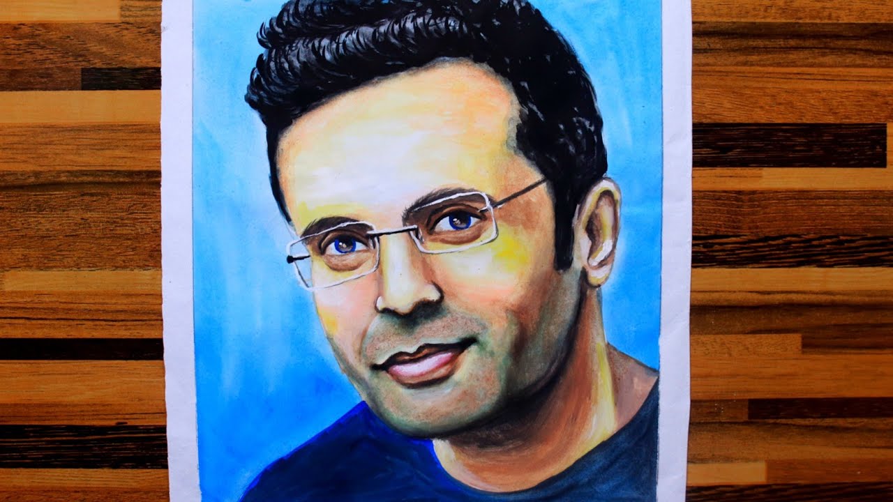 Portrait of my inspiration Sandeep Maheshwari  by pushpampriya on  DeviantArt