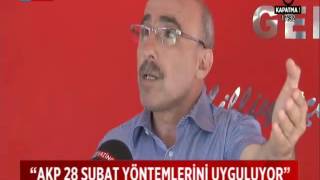 Hakki Öznur Akp 28 Şubat Yöntemleri̇ni̇ Uyguluyor