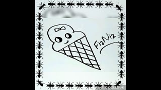 How To Draw A Cute Ice Cream Cone For Kids Step By Step Easy Ice Cream Drawing For Kids Tutorial