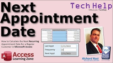 How to Calculate the Next Recurring Appointment Date for a Regular Customer in Microsoft Access