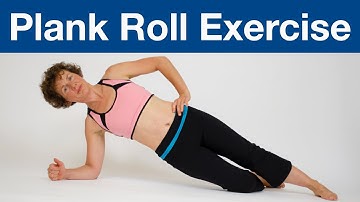 Dynamic Side Plank Exercise with Rotation