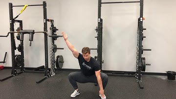 Squat to Stand w Overhead Reach