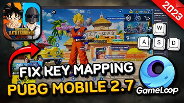 HOW TO FIX KEY MAPPING 2K FOR PUBG MOBILE PC EMULATOR GAMELOOP LATEST! (2023)✅