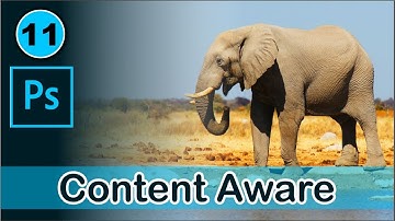 Adobe Photoshop Tutorial Urdu / Hindi - Content Aware Tool 11.
