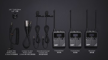 Introducing Godox UHF Wireless Microphone System WMicS1