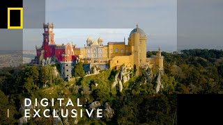 Pena Palace Architecture Tour | Europe From Above: Season 3 | National Geographic UK