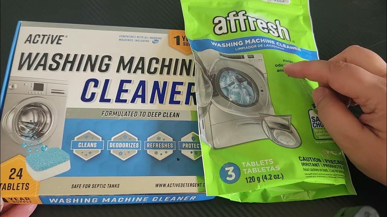 AFFRESH vs ACTIVE Washing Machine Cleaning Tablets Which one is
