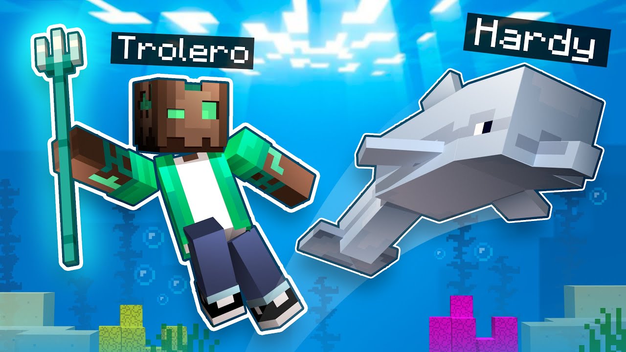 Como Capturar Un Delfin En Minecraft
