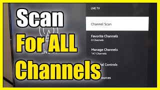 How to Scan For Channels on Amazon Fire TV (Antenna Air & Cable) screenshot 4