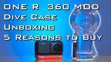 One R 360 MOD Dive Case 5 Reasons to Buy, Unboxing (Insta360)