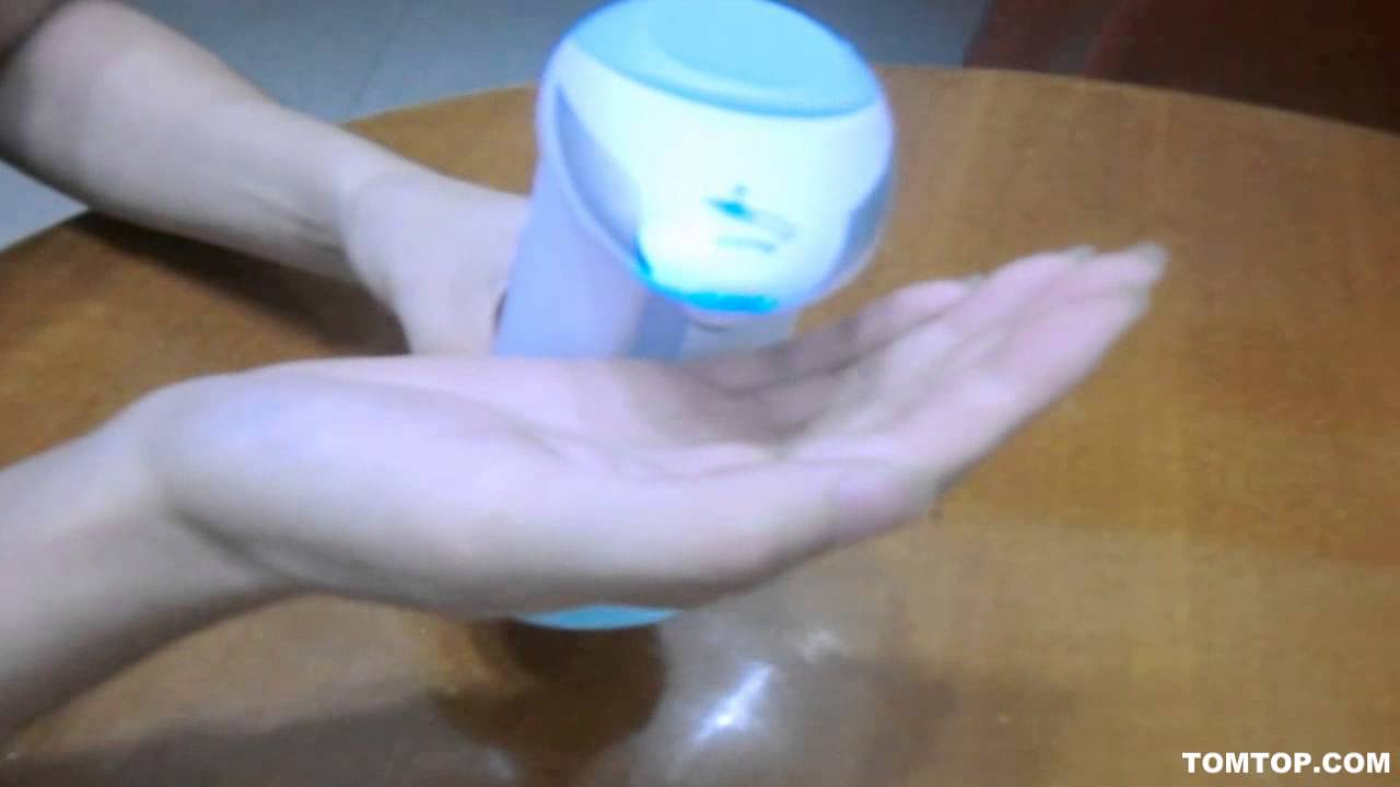 TOMTOP  Wholesale  Automatic Sensor Soap & Sanitizer Dispenser Touch-free