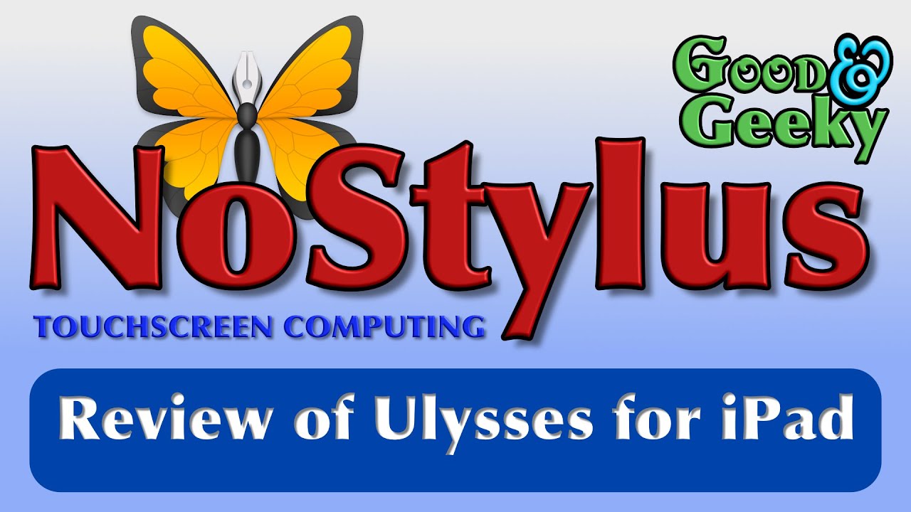 Ulysses For iPad Review - YouTube