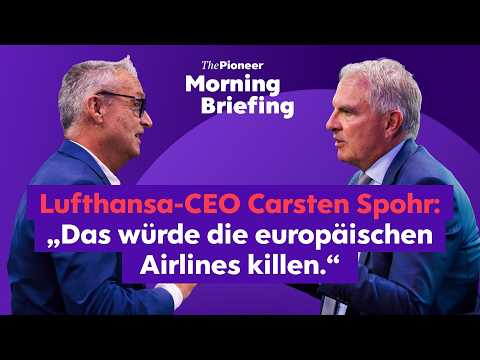 Lufthansa CEO: "Modern aircraft are the biggest lever for CO2 reduction"