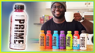 I MIXED ALL 7 PRIME FLAVOURS TOGETHER... | KSI & Logan Paul Prime Hydration Taste Test / Review!