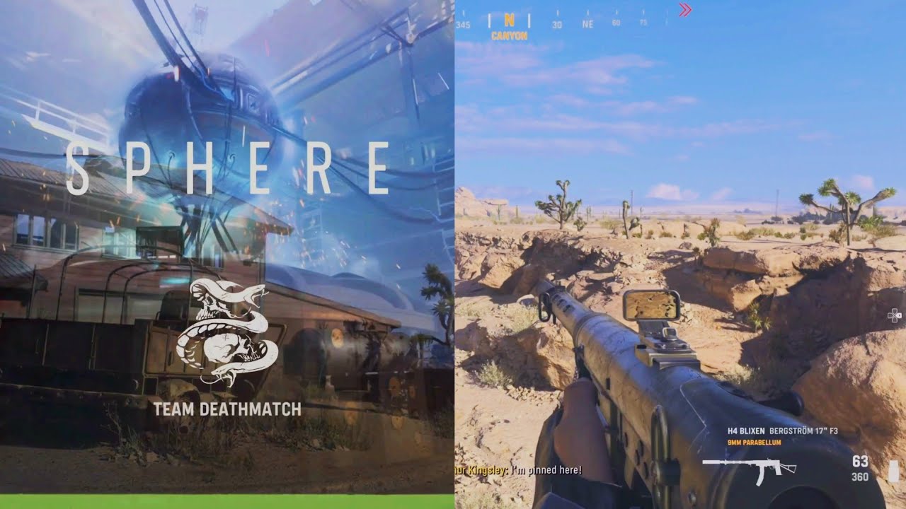 New SMG H4 Blixen Gameplay+New Map Sphere