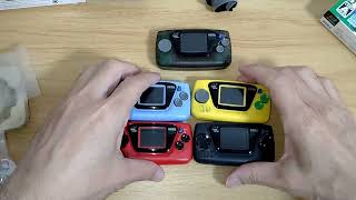 GG Mini】ゲームギアミクロいまさらながら開封。全種類を開け