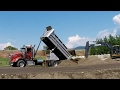 DUMP TRUCKS #1 -- Kenworth, International, Western Star & Volvo Dump Trucks Relocating Dirt