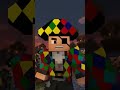 Darkbrine vs Harlequin Minecraft chakra Naruto Power I got isekai into One Piece #minecraft#onepiece