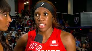 Rhyne Howard Bally Sports SE Halftime Interview - Los Angeles May 11