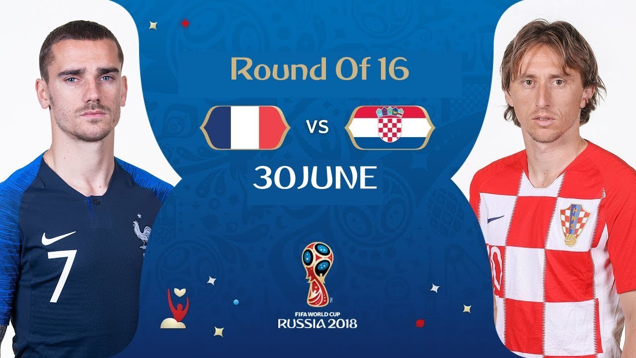 World Cup 2018 | France vs Croatia | Round of 16 | FIFA 18 | Road to Victory | Gameplay