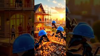 Ants Building Their Home Hard Work, Teamwork & Natures Wonders