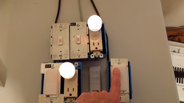 Two ways to install Z-Wave 3-way lighting