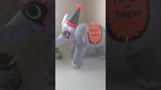 Gemmy 2016 3.5ft Halloween Elephant Inflatable Review