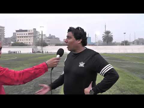 حوارمع المدير الفنى نادى الشال والمنشيةكابتن احمد الزهيرى بعد مباراة الحوار احمدعادل