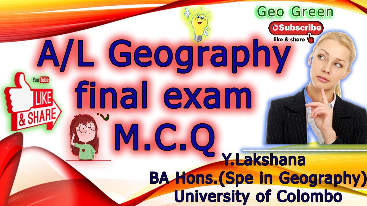 2020 A/L Practical Geography exam M.C.Q | செய்முறைப் புவியியல்