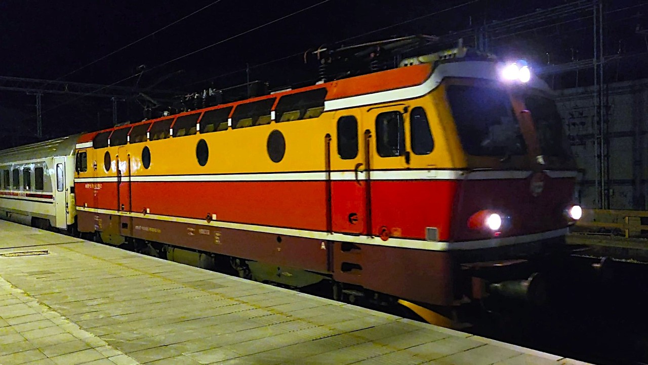 Vlakovi po noći, Veljača 2026. Night trains in Croatia, February 2026. Nachtzüge in Kroatien 2026.