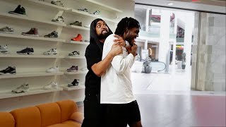 I Choked D’aydrian Out!