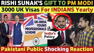 3000 UK VISAS FOR INDIANS | UK-IND YOUNG PROFESSIONAL SCHEME | PAK PUBLIC REACTION ON INDIA |REAL TV