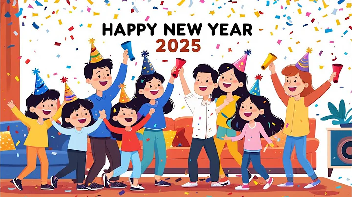 🎉 Happy New Year Song for Kids 2025 | Sing Along & Celebrate | Kids Fun Songs by Sing & Learn Fun