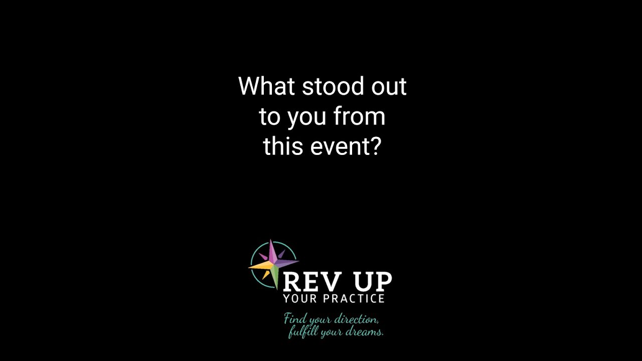 What Stood Out To You From This Event YouTube