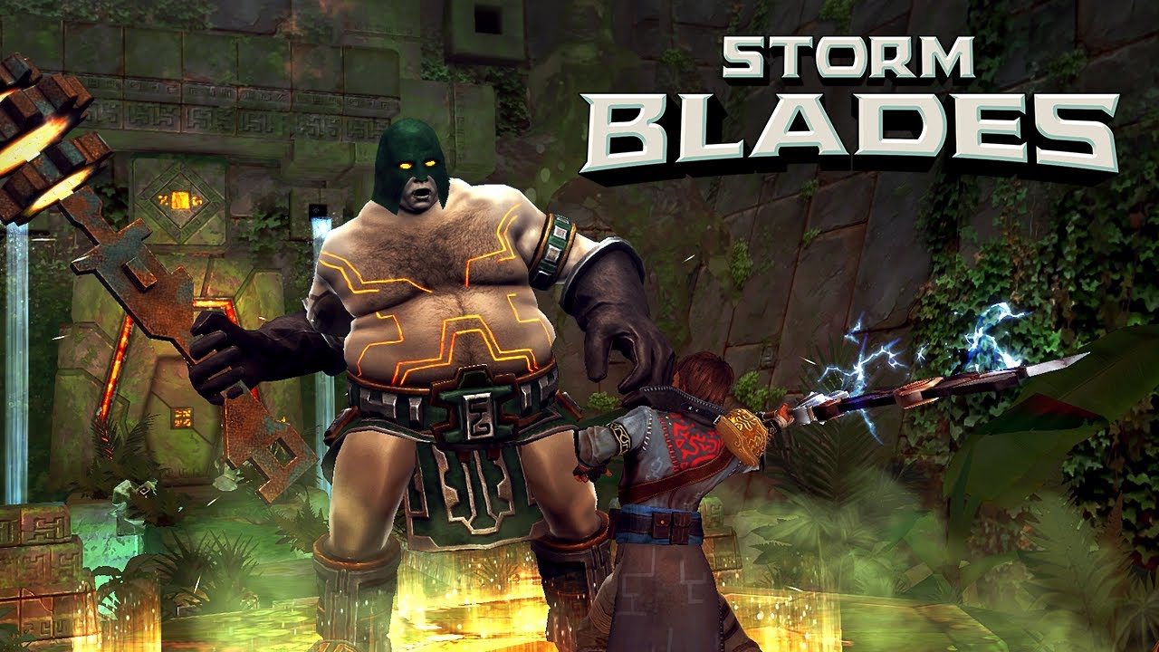 STORMBLADES Gameplay The FREE Infinity Blade! iOS Game Review