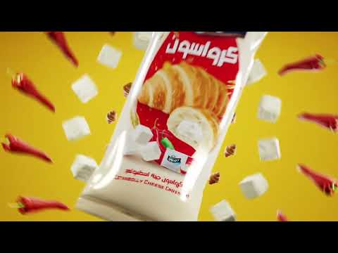 4 أطعمة مختلفة من دومتي كرواسون جبنة الجديد