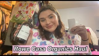 ROWE CASA ORGANICS HAUL | all natural body care and supplements