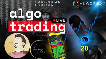 🔴 Live Futures Trading! | NQ / ES Live Day Trading w AlgoBox Free Trial! + Prop Giveaways!