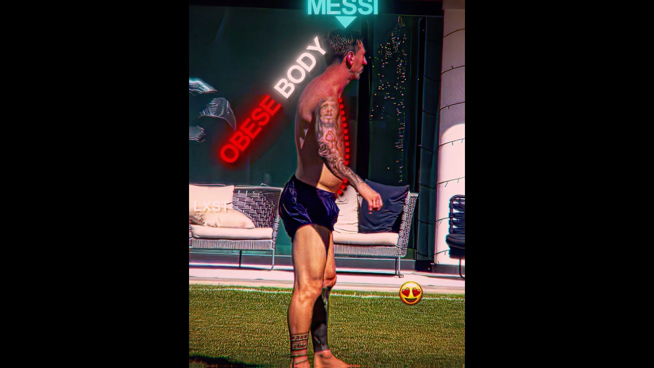 Messi Forgot About Prime Ronaldo Body 😂