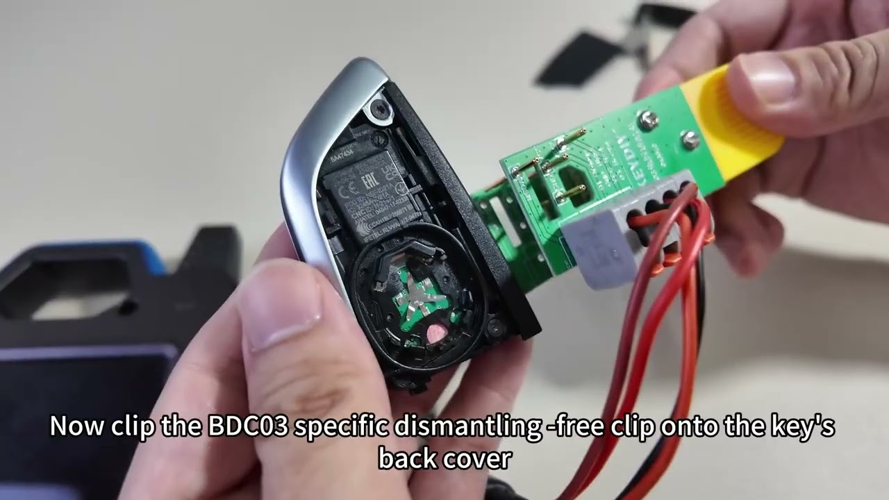 How to Add a BMW G/U Chassis FGB Key Using KD-MAX and the BDC03 Clip - obd2shop.co.uk
