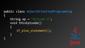 OOP With Java EP4 : If Else Statement