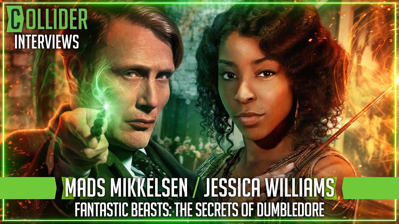 Mads Mikkelsen & Jessica Williams on Fantastic Beasts 3 & How They Figured Out Their Wand Style