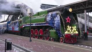 Поезд Деда Мороза в Красноярске