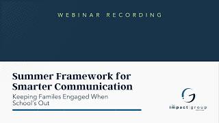 Summer Framework For Smarter Communications
