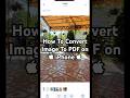 How To Convert Image To PDF on iPhone . #imageToPDF #iPhone #ios #iPhoneTrick